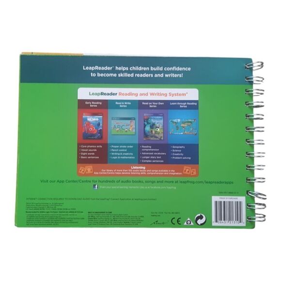 Leapfrog Leap Reader Learn to Write Letters with Mr Pencil Book - Picture 3 of 3